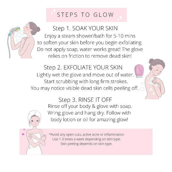 Exfoliating Gloves – Remove Dead Skin Instantly